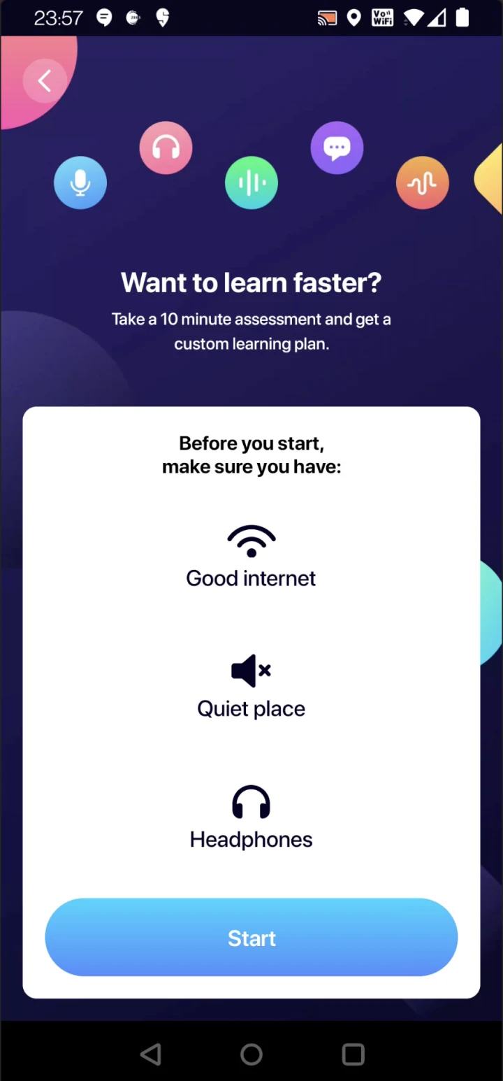 Before you start checklist