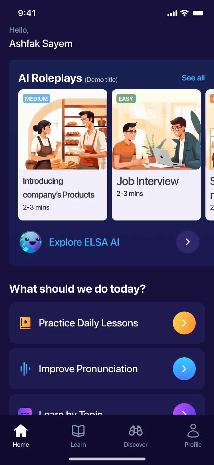 Home with AI Roleplays