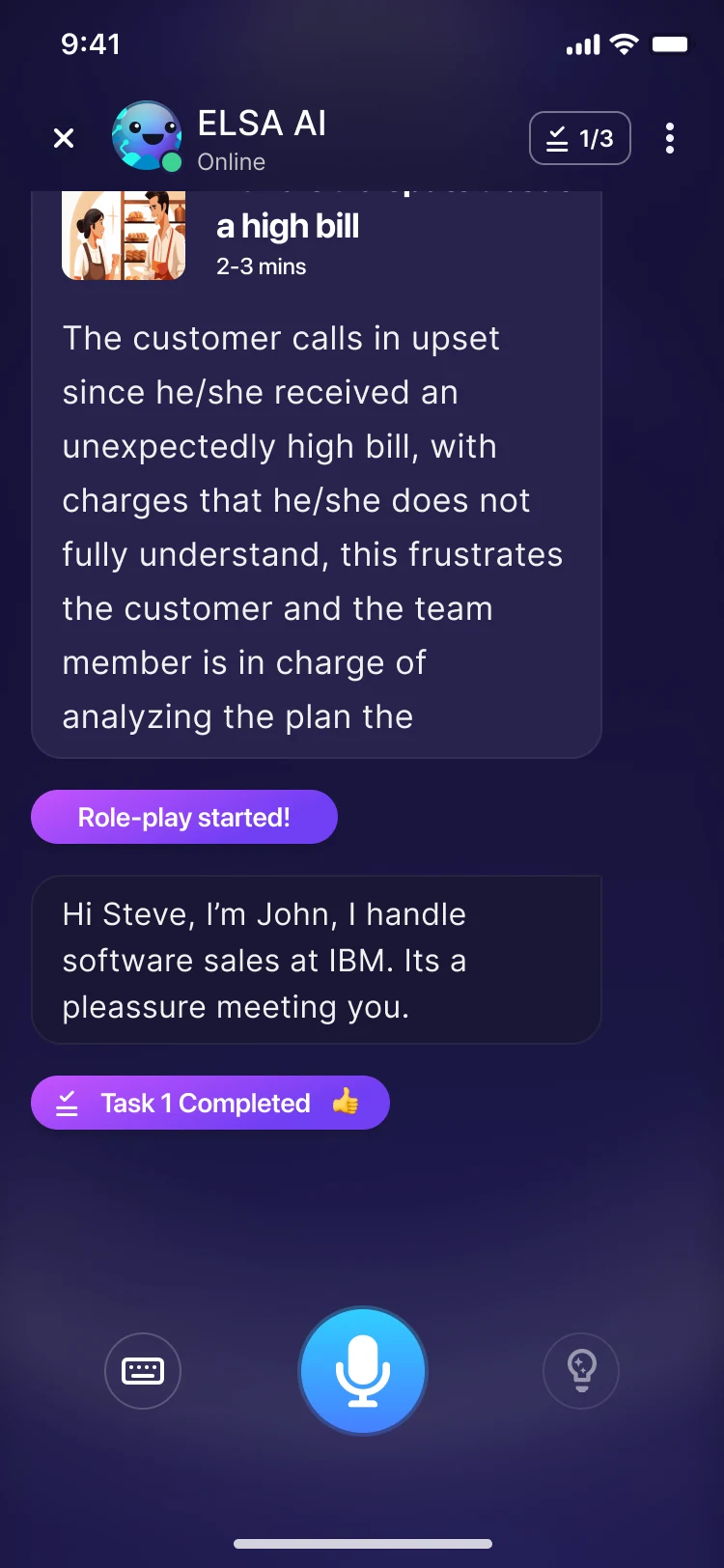 Conversation continues