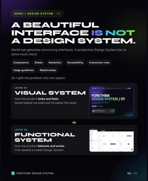 Page 3 of 5: Two layers, visual and functional